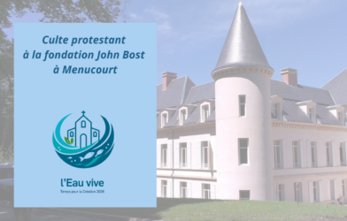 Culte à Menucourt samedi 26 septembre à 17h30